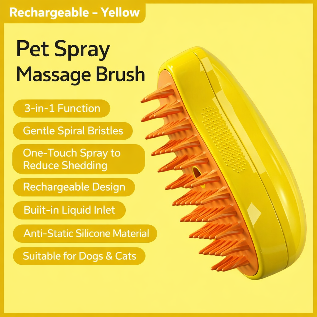 CalmSpray Pet Brush