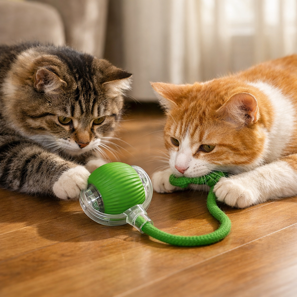 Auto-Cat & Dog Roller - Rechargeable